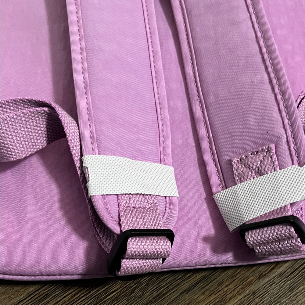 New Kipling Bag Seoul Backpack Laptop Bag KIB2G2 Polyamide Festive Purple Shade - Picture 7 of 16